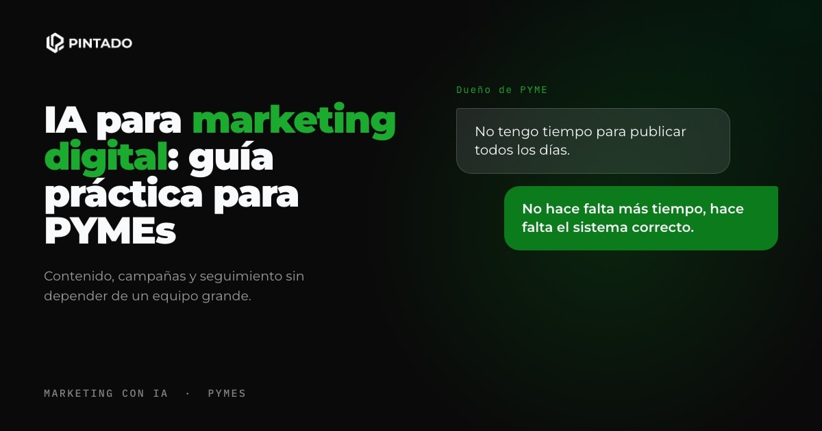 IA para marketing digital: guía práctica para PYMEs